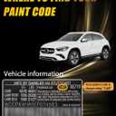 (792/9792) Palladium Silver Metallic Touch Up Paint Compatible with Mercedes-Benz, Exact Match Car Paint Pen Automotive Scratch Repair Remover Kit Quick & Easy Solution for Vehile Chips and Nicks