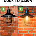 Dusk to Dawn Outdoor LED Light Bulb, 5W Equivalent 40W, Candelabra B11 Light Bulb, 2700K Soft White, Edison LED Bulbs E12 Base, Lighting Sensor, Auto On/Off for Porch Patio Garage, 6 Pack