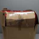 Patio Chair Cushions Waterproof Outdoor Seat Cushions for Patio Furniture Set of 2 with Ties, 22 x 22 Inch, Orange