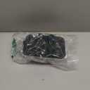 ROTTAY Ice Cube Trays (Set of 2), Sphere Ice Ball Maker with Lid & Large Square Ice Cube Maker for Whiskey, Cocktails and Homemade, Keep Drinks Chilled Black