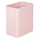 Cesun Pink Bathroom Trash Can 2.1 Gallon Wastebasket, Small Modern Metal Garbage Can Office Waste Basket, Stainless Steel Trash Bin for Bedroom, Home Office, Toilet, rv, Near Desk, Under Sink