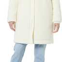 Amazon Essentials Women's Oversized Teddy Sherpa Coat (Previously Goodthreads) (Medium, Cream)