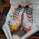 Yanertds 3Pcs Soccer Poster Wall Art Colorful Graffiti Sports Painting Picture Wall Decor Modern Football Athlete Silhouette Canvas Print Artwork for Nursery Boys' Room Bedroom Study Home Decoration (24"L x 16"W)