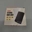 Portable External Hard Drive Storage Expansion Mobile HDD USB 3.0 USB-C for PC, Mac, Desktop, Laptop, PS4, Xbox One X/S, Xbox 360, Office & Game (Black, 1TB)