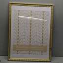 VIOLABBEY 18x24 Picture Frame Gold, Display 16x20 Picture with Mat or 18x24 without Mat, Ornate Vintage 18 x 24 Gold Frame for Wall Decor or Tabletop Display