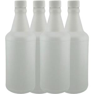 Quality Chemical Reusable 32 Oz Plastic Spray Bottle  BPA-Free, Leak-Resistant, Secure Screw-on Lid, Ergonomic Grip, BPA Free, HDPE Plastic, Stackable, Versatile Design for Storage (Pack of 4) Quality Chemical Reusable 32 Oz Plastic Spray Bottle  BPA-Free, Leak-Resistant, Secure Screw-on Lid, Ergonomic Grip, BPA Free, HDPE Plastic, Stackable, Versatile Design for Storage (Pack of 4)