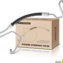 A-Premium Power Steering Hose Pressure Hose Line Assembly Compatible with GMC Savana 1500 2500 3500 & Chevrolet Express 1500 2500 3500, 1999 2000 2001 2002, 5.0L 5.7L, with O-ring, Pump To Rack