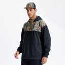 LOOGU Hunting Hoodies for Men Fleece Lining Performance Insulation Pullover Camo Hoodie (X-Large, Bk Tree)