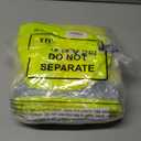 JaGely 6 Pcs Safety Reflective Shirts Short Sleeve Bulk Hi Vis T-shirt High Visibility Construction Work Shirts with Pocket (XX-Large, Yellow)