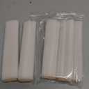 Tondiamo 6 Pieces Foam Toe Protector Sleeves Foam Bandages Tube Toe Cushion for Feet, Bunion, Hammer, Callus Corn, Bliste, Pain Relief(Large,Beige)