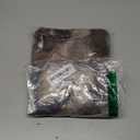 BEAUDRM Women's Tie Dye Mesh Long Dress Ruched Asymmetrical Neck Long Bell Sleeve Maxi Dress Elegant Dresses (Large, Grey Brown)