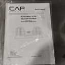 CAP Barbell ADJUSTABELL Adjustable Round Dumbbell Weights - Singles & Pairs | 12.5 lb, 25 lb & 55 lb | Multiple Handle Options