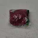 Zuvebamyo Women's High Waisted Bikini Sets Two Piece Tummy Control Swimsuit Color Block Bathing Suits Red L