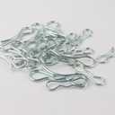 Deck Clip Set 10 194209 Bow Tie Lock Cotter Pins 10 194208 Bow Tie Lock Cotter Pin for Craftsman Poulan Husqvarna