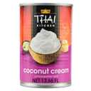 Thai Kitchen Coconut Cream, Unsweetened, Gluten Free, Dairy Free Cream for Baking and Savory Dishes, Non BPA Lining, 13.66 fl oz