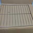 Upgraded WB48X20249 Oven Rack Replacement Parts for GE Stove Oven Parts, 23.7" x 16" Rack-flat for GE Range Oven Parts 304 Stainless Steel Oven Wire Rack Hotpoint Stove Parts Oven Rack 1 Pcs