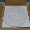 16.5" Microwave Turntable Plate Compatible with Panasonic A06014M00AP F06014M00AP, 16 1/2 inch Microwave Glass Plate Replacement for GE WB48X29704 Frigidaire 5304519348 Whirlpool WPW10510836 (16.5" Small Coupler Hole)