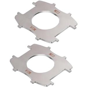 304 Stainless Steel Faucet Aerator Key Removal Wrench Tool for M22, M24 Recessed Aerator with Gear (2 pack）