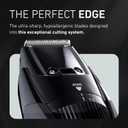 Panasonic Cordless Beard Trimmer for Men with Precision Dial, 19 Adjustable Length Settings, Rechargeable Battery, Washable - ER-GB42-K (Black)