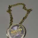 6 Inch Oversized Gold Chain Medal Trophy Necklace Award for Sports MVP Champion Winner Team Celebrations, Party Gifts & Banquets