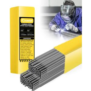 Saker E6013 Welding Rod 3/32'' 5LB Carbon Steel Stick Welding Electrodes