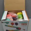 taseyok Toddler Bath Toys, Baby Bathtub Toys with Elephant Shower Sprays and Slide Track, Fishing Floating Animals Toys, Creative Shower Toys Christmas Birthday Gifts for Boys and Girls