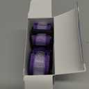 PcEoTllar Light up Dog Collar for Night Walking - LED Dog Collar Light Rechargeable Color Changing, Glow in The Dark Dog Collars Waterproof Glowing Dog Collars for Large Small Medium Dogs, Purple S