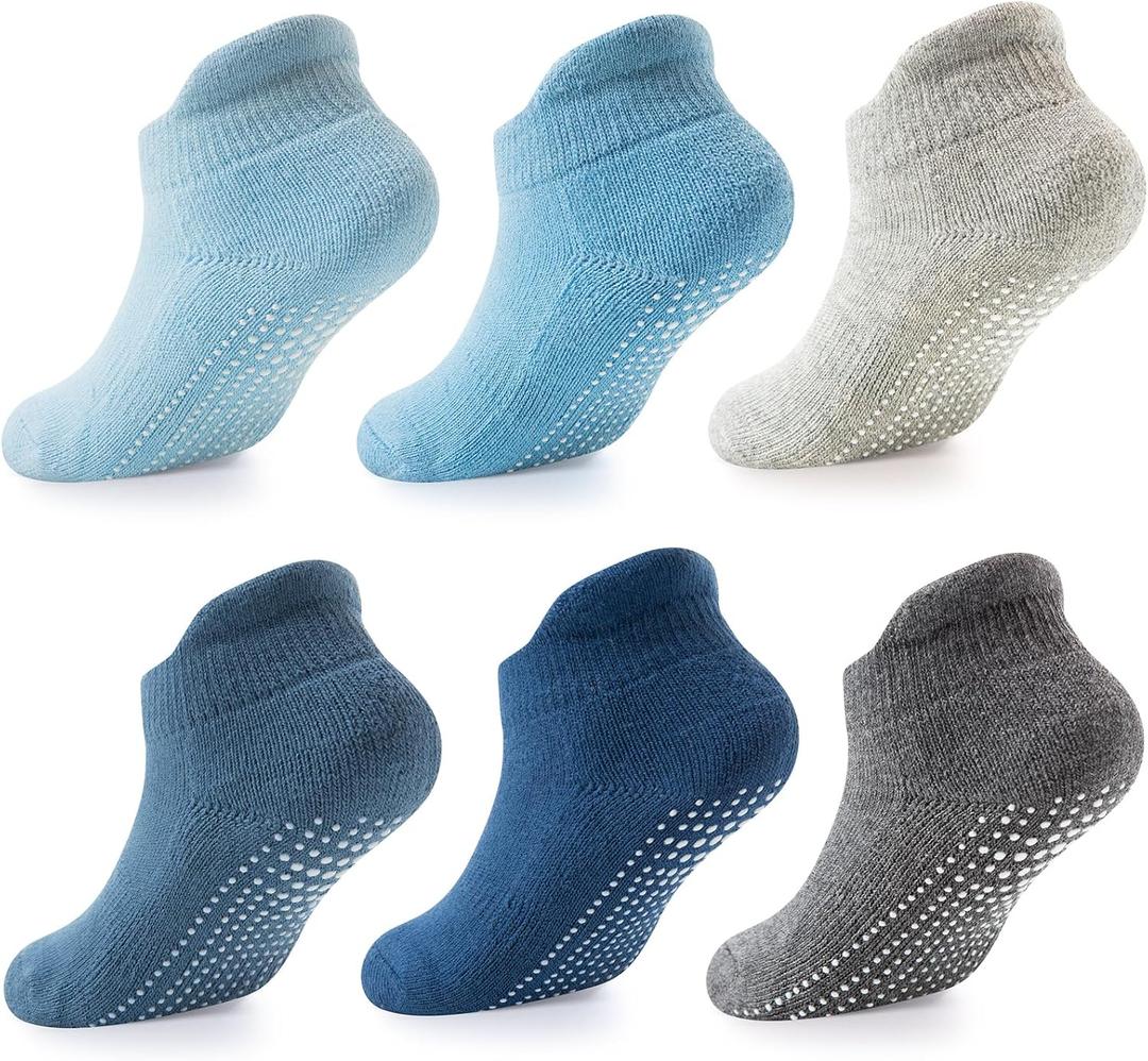 ozyWay Baby Ruffle Socks Baby Girl Turn Cuff Ankle Comfy Cotton Socks Infant - Multi Color - 6 Pack Size 9-24 Months