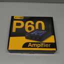 P60 Bluetooth Stereo Amplifier for Passive Speakers, 300W x 2 TPA3255 2 Channel Mini Class D Home Audio Amp with PFFB, Bass Treble Control for Outdoor/Bookshelf/Turntable Speakers