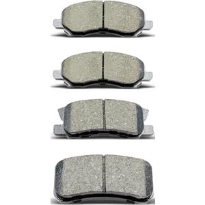 D866 D868 Front Rear Ceramic Brake Pads Set Fit For Chrysler Sebring/200,For Jeep Compass/Patriot,For Mitsubishi Lancer/Outlander/Sport/Rvr,For Dodge Avenger(4 pcs)