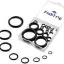 FishTrip Fishing Rod Eyelet Repair Kit 60Pcs/160Pcs Fishing Rod Repair Kit 12 Sizes Fishing Pole Ceramic Guides Rings Replacement Kit