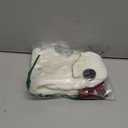 Christmas Stockings with Initials, Personalized Custom 18" Large Embroidered Monogram Knit Kids Xmas Stocking Holiday Party Fireplace Family Hanging Stocking Decoration Green-White Letter L