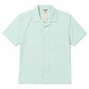 All in Motion Cotton Linen Short-Sleeve Shirt Mint, Medium