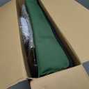Heated Cat House for Outside, Waterproof Awning & Escape Door Heated Cat Houses for Indoor/Outdoor Cats in Winter, Elevated & Insulated Outdoor Cat Shelter for Feral Cat(Green, 25.2"x16.5"x13")