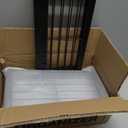 CCCEI Garage Tools Storage with Charging Station. Power Tool Battery Organizer Utility Shelf with Power Strip. 4 Drills Holder Wall Mount Rack, Black. (Small)