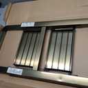 Step Ladder 2-Step Champagne Gold Finish Aluminum Folding Step Ladders,Anti-Slip Max 330 lbs