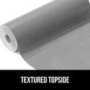 GORILLA GRIP DripGuard Shelf Liner, Non Adhesive Drawer and Kitchen Cabinet Protector, Slip Resistant BPA Free Smooth Surface Plastic Liners for Cabinets, Bathrooms, Closets, 17.5x120 Inch, Gray