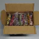 Dried Flowers, 21 Bags 100% Natural Dry Flower Herbs Kit for Soap, DIY Candle, Bath, Resin Jewelry Making Include Lavender, Don't Forget Me, Lily, Rose Petals, Jasmine and More