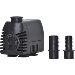 smartpond 80 GPH Fountain Pump with Low-Water Shut-off Feature, Auto Shut-Off to Prevent Pump Burnout, 2 ft. Pumping Height, Ideal for Tabletop and Small Fountains, Great for Hydroponics