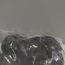 Women Long Puffer Coat Winter Warm Hooded Jacket Long Sleeve Parka Full Length Down Coats With Zip (Medium, Black)