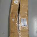 Elevon Hammock Chair Stand Only, Hanging Hammock Swing Stand for Outside with Buckle and Spring Hook, 400lb Capacity Heavy Duty Steel C-Stand with Stable Base for Egg Chair Outdoor Indoor (White) (Midnight)