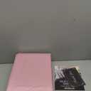 DECOLURE Satin Bed Sheets - 4 Piece Luxury Silky Queen Size Bedding Set - Softer Than Silk, Wrinkle-Free with 15 Deep Pocket Fitted Sheet, Perfect for Hair & Skin, Gifts for Women (Pink)