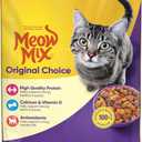 Meow Mix Original Choice Dry Cat Food, 6.3 Pound Bag (EXP 02/11/27)