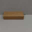 Mkono Sunglasses Organizer Glasses Holder Stand Sunglass Storage Eyeglasses Rack Metal Frame with Wood Base for 5 Pairs of Eyewear Display for Table Desk Countertop Dresser Bedroom, Set of 2, Black