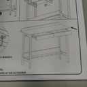 Solid Wood Study Table with Drawer - Nordic Style for Home Office, Easy Assembly, Durable Desktop
