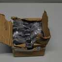 Stocking Holders for Mantle Set of 6, Metal Christmas Stocking Holder, Weighted Stocking Hangers with Non-Slip Protective Pad, Mantle Garland Hanger for TV Stand | Staircase | Dresser