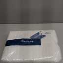 Bedsure Cooling Cotton Waffle Full Size Blanket - Lightweight Breathable Blanket of Rayon Derived from Bamboo for Hot Sleepers, Luxury Throws for Bed, Couch and Sofa, White, 80x90 Inches