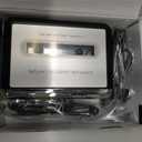 Cassette Tape Player, Portable Cassette Tape Recorder, Cassette to MP3 Converter with Software, Compatible with Laptops and Personal Computers, USB/AA Battery Powered