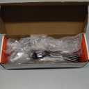 NICE KITCHEN Silverware Set, 40 Piece Stainless Steel Cutlery Sets for 8, Heavy Duty Flatware, Mirror Polished Forks Spoons and Knives Set, Reusable Utensils for Home Kitchen, Dishwasher Safe