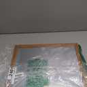 Calendar Chalkboard, 13" * 17", Magnetic Surface Rustic Brown Solid Pine Wood Frame Chalk Board for Planning/School Timetable/Memo, Hanging Board for Office, School and Home(YLHB-QZ-3343)